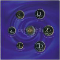 2007. 1Ft-100Ft (8xklf) forgalmi sor, benne 50Ft "50 éves a Római Szerződés" T:PP Adamo FO...