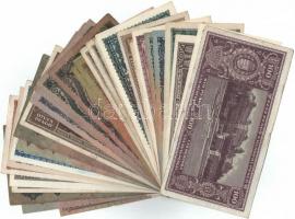 36db-os vegyes magyar pengő bankjegy tétel T:I-,II,III,III-