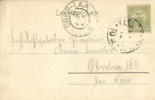 1905 Budapest I. Az új királyi várpalota, gőzhajók. Ganz Antal No. 120