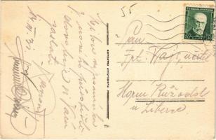 Ungvár, Uzshorod, Uzhhorod, Uzhorod; Masaryk tér, gyógyszertár, üzletek / Masarykovo námestie / squa...