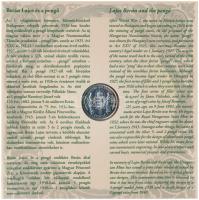 2007. 1Ft-100Ft (8xklf) "Berán Lajos és a pengő" forgalmi sor, benne "Berán Lajos és ...