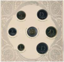 2007. 1Ft-100Ft (8xklf) "Berán Lajos és a pengő" forgalmi sor, benne "Berán Lajos és ...