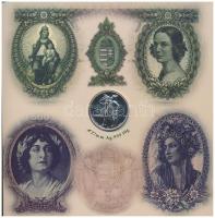 2007. 1Ft-100Ft (8xklf) "Berán Lajos és a pengő" forgalmi sor, benne "Berán Lajos és ...