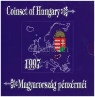 1997. 50f-200Ft (10xklf) forgalmi sor, benne 200Ft Ag Deák, karton díszcsomagolásban T:BU Adamo FO30