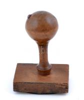 Tabáni Énekkar Egyesület Budapest pecsétnyomója, h: 7,5 cm