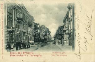 1900 Przemysl, Mickiewicz gasse / Ulica Mickiewicza / street (EK)