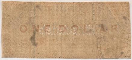 Amerikai Egyesült Államok / Észak-Karolina 1861. 1$ T:IV
USA / North Carolina 1861. 1 Dollar C:G