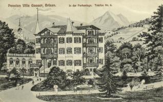 1909 Bressanone, Brixen (Südtirol); Pension Villa Gasser / hotel
