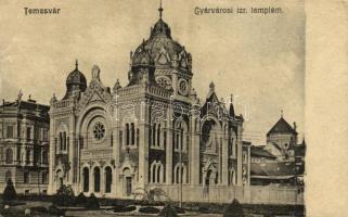 Temesvár, Timisoara; Gyárvárosi izraelita templom, zsinagóga / Sinagoga din Fabric / synagogue (r)