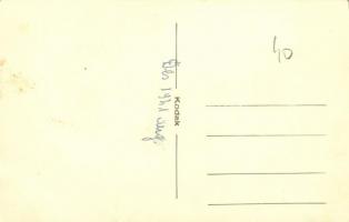 1941 Dés, Dej; üzlet belső eladókkal / shop interior with cashiers. photo