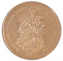 DN " Magyarok Kincstára - 1848 Aranydukát" aranyozott Cu emlékérem tanúsítvánnyal (20mm) T...