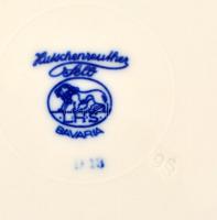 Zsolnay (3 db), Meisseni (2 db), Hutschenreuther (1 db)  hagyma mintás tányér, levonóképes, jelzett,...