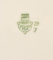 Zsolnay (3 db), Meisseni (2 db), Hutschenreuther (1 db)  hagyma mintás tányér, levonóképes, jelzett,...