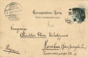 1900 Przemysl, Festsaal des Militär-Casino-Vereines / Ballroom of the K.u.K. Military Casino Club, i...