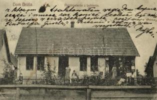 Velykyi Liubin, Lubien Wielki; Dom Brülla / Brüll's shop and house, published by Brüll (fl)