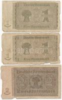 Vegyes: Németország / Weimari Köztársaság 1929. 10M (2x) + Német Harmadik Birodalom 1937. 1M (2x) + ...