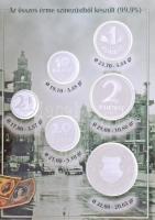 2006. "Mesterdarabok ezüstből 1946" 1946. 2f-5Ft Ag (6xklf) forgalmi sor utánverete eredet...