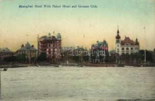 Shanghai, Bund with Palace Hotel and German Club