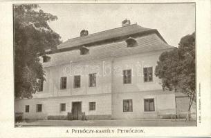 Petróc, Garancspetróc, Petrovce; Petróczy kastély. Athenaeum 13820. / castle