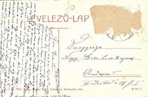 1913 Znióváralja, Klastor pod Znievom; Fő utca, Wagner Arthur üzlete és saját kiadása. W. L. Bp. 590...