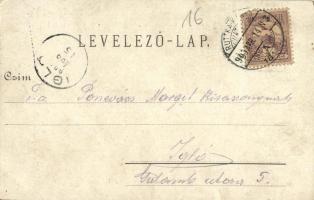 1900 Ruttka, Vrútky; Suttói (Sutói) vízesés. Kiadja Moskóczi Ferencné 4092. / Sútovsky vodopád / wat...