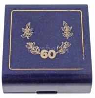 1995. "Légoltalmi Liga 1935-1995" aranyozott fém emlékérem, dísztokban (30mm) T:PP