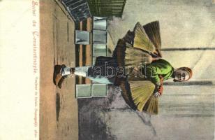 Salut de Constantinople, Vendeur de balais (Sepurgedji) / broom vendor, Turkish folklore