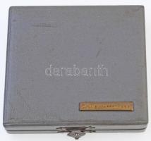 DN "Magyar Lovas Szövetség" fém emlékérem, "C.H.I. BUDAPEST 1959" feliratú szürk...