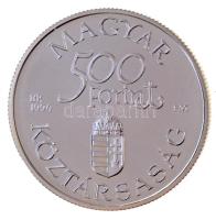 1994. 500Ft Ag "Régi dunai hajók - Carolina" dísztokban, tanúsítvánnyal T:BU Adamo EM134