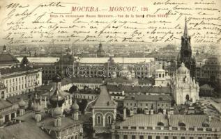 1901 Moscow, Moscou; Vue de la tour dIvan Véliky / Ivan the Great Bell Tower