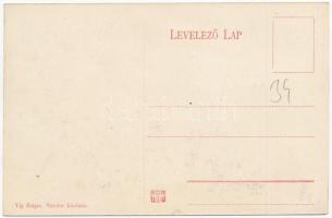 Palicsfürdő, Palic (Szabadka, Subotica); Menczel nyaraló, fiú hintalóval. Vig Zsigm. Sándor kiadása ...