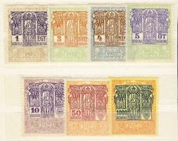 1921-22 4klf+1923-24 3klf okmánybélyeg