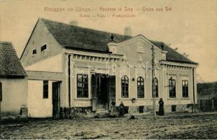 1915 Sid, Posta hivatal. W. L. (?) 759. Verlag von Theodor Stanic Sohn / Postgebäude / post office + K.U.K. FELDPOSTAMT 306. (EK)