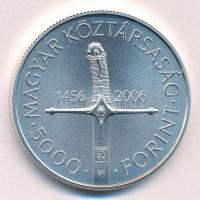 2006. 5000Ft Ag "Nándorfehérvári diadal" tanúsítvánnyal T:BU Adamo EM204