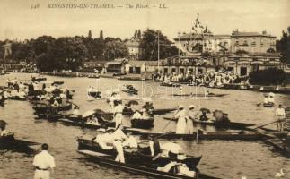 Kingston upon Thames, Kingston-on-Thames; The River, boats