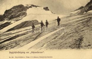 Zugspitzbesteigung am Schneeferner / winter sport, skiing