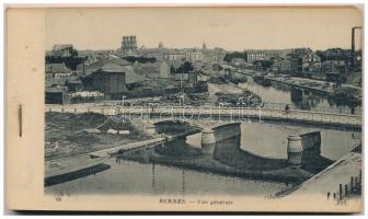 Rennes - postcard booklet with 24 cards (detached cover)