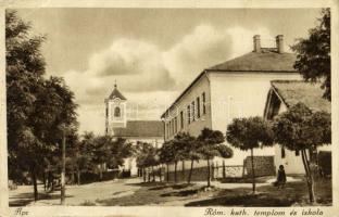Apc, Római katolikus templom és iskola (Rb)
