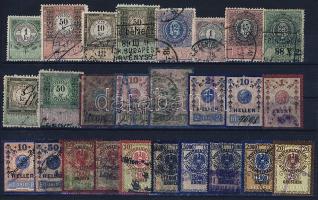 1879-1925 26klf osztrák okmánybélyeg