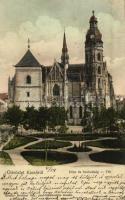 1904 Kassa, Kosice; Dóm és Szabadság tér. Kiadja Breitner Mór / cathedral, square (EK)