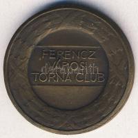 CCa. Századforduló DN "Ferencz Városi Torna Club" Br díjérem. Szign.Berán Lajos T:2