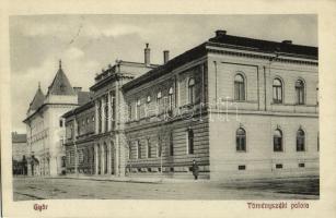 1911 Győr, Törvényszéki palota. Herman Izidor kiadása