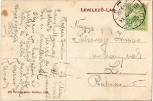 1911 Győr, Törvényszéki palota. Herman Izidor kiadása