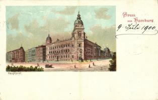 1900 Hamburg, Hauptpost / post office
