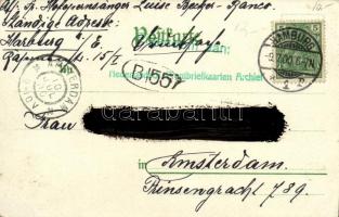 1900 Hamburg, Hauptpost / post office