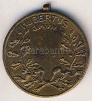 CCa. 1920-30-as évek DN "Hubertus O.M.V.V." Br díjérem. Szign.Gács T:2