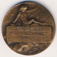 CCa. Századeleje DN "Tátra-Club Tátralomnic" Br díjérem T:2