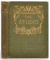 1905 The Studio an Illustrated Magazine- of Fine & Applied Art.: The genius of J. M. W. Turner R. A. edited by Charles Holme, London, 1905. The Studio. Aranyozott egészvászon kötésben, jó állapotban
