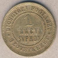 cca 1910. "Diósgyőri Fogyaszt. Szövetkezet-1 NACY SVPHON" élelmiszerbárca verési hibákkal! T:2