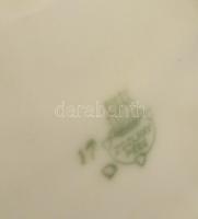 Zsolnay kulacs, matricás, jelzett, pótolt kupakkal, m:20 cm